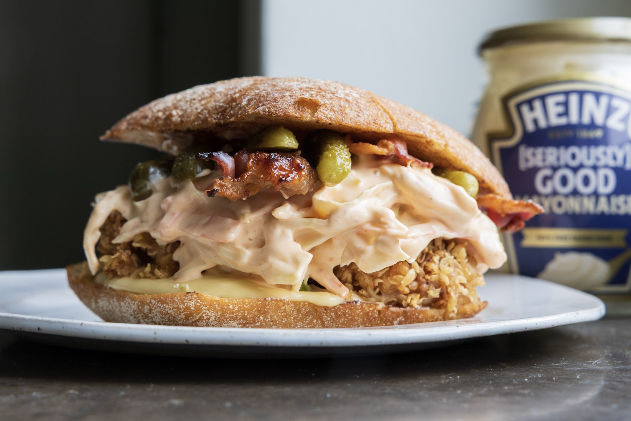 Krispigkyckling-friterad-heinz-Seriously-Good Mayonnaise